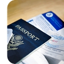 Just Passports logo