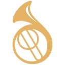 The Brass Horn logo