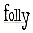 Folly by Nick & Scott logo