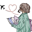 A Well-Read Wanderer logo