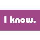 Don't Think Know logo
