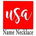 USA Name Necklace logo