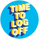 It's Time To Log Off logo