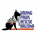 Saving Paws Rescue Arizona logo