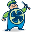 Clear The Air Cooling & Heating logo