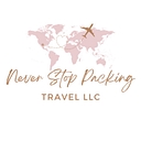 Never Stop Packing logo