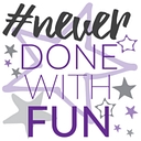 Never Done With Fun logo