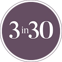 3 in 30 Podcast logo