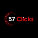 57 Clicks logo