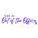 Cat Is Out Of The Office logo