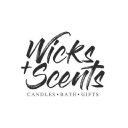 Wicks + Scents logo