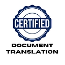 Certified Document Translation logo