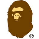 A Bathing Ape (BAPE) logo