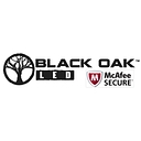 Black Oak LED logo