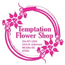 Temptation Flower Shop logo