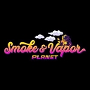 Smoke & Vapor Planet logo